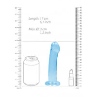dildo-con-ventosa-non-realistic-dildo-suction-cup-transparent-17-cm