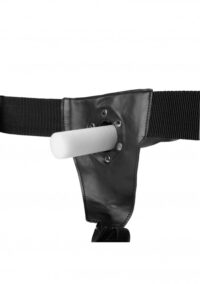 fallo-cavo-indossabile-ribbed-hollow-strap-on-with-balls-8-21-cm-gun-metal