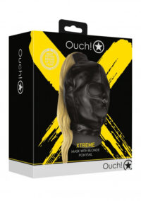 maschera-con-coda-mask-with-blonde-ponytail-black