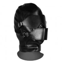 maschera-con-morso-blindfolded-mask-with-breathable-ball-gag-black