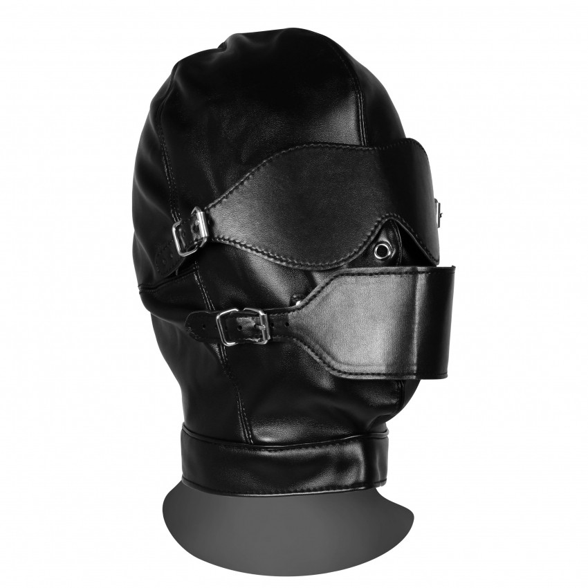 maschera-con-morso-blindfolded-mask-with-breathable-ball-gag-black