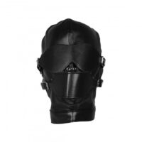 maschera-con-morso-blindfolded-mask-with-breathable-ball-gag-black