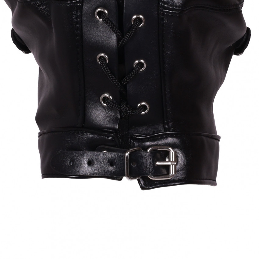 maschera-con-morso-blindfolded-mask-with-breathable-ball-gag-black