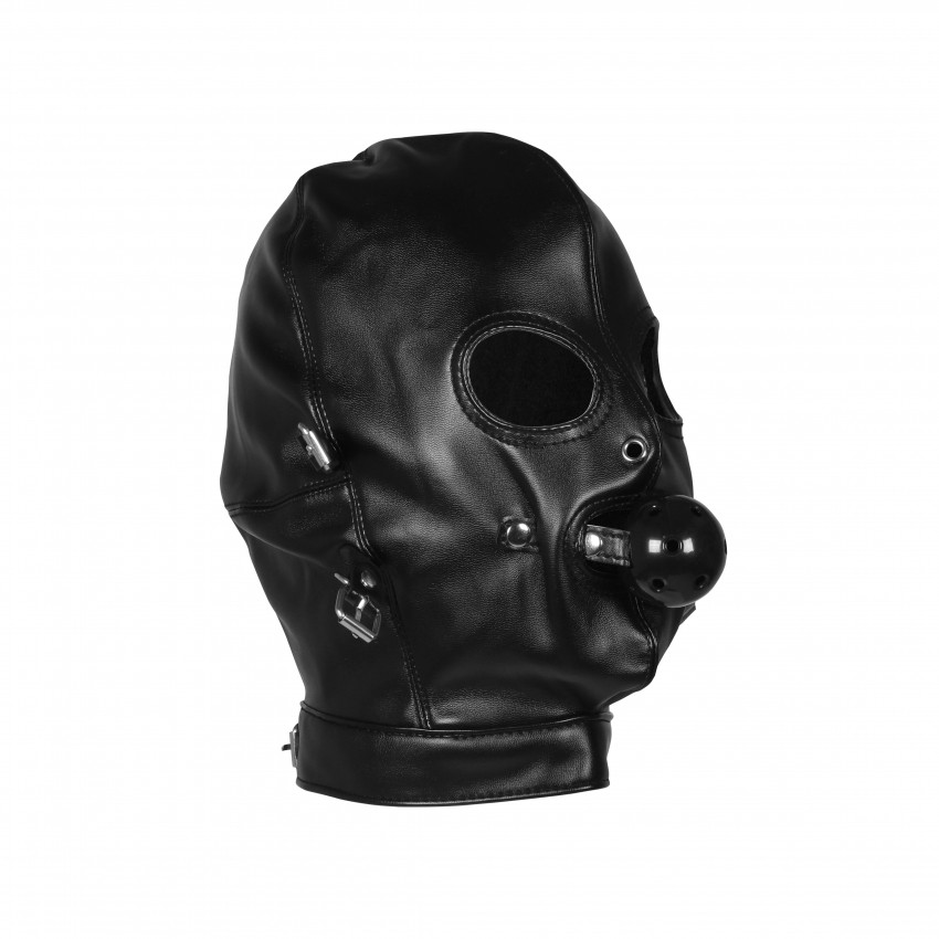 maschera-con-morso-blindfolded-mask-with-breathable-ball-gag-black