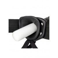vibratore-cavo-indossabile-vibrating-hollow-strap-on-no-balls-6-155-cm-black