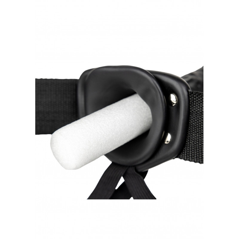 vibratore-cavo-indossabile-vibrating-hollow-strap-on-no-balls-6-155-cm-black