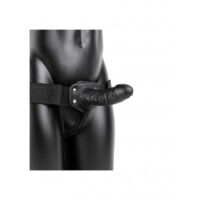 vibratore-cavo-indossabile-vibrating-hollow-strap-on-no-balls-6-155-cm-black