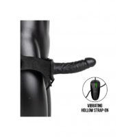 vibratore-cavo-indossabile-vibrating-hollow-strap-on-no-balls-6-155-cm-black